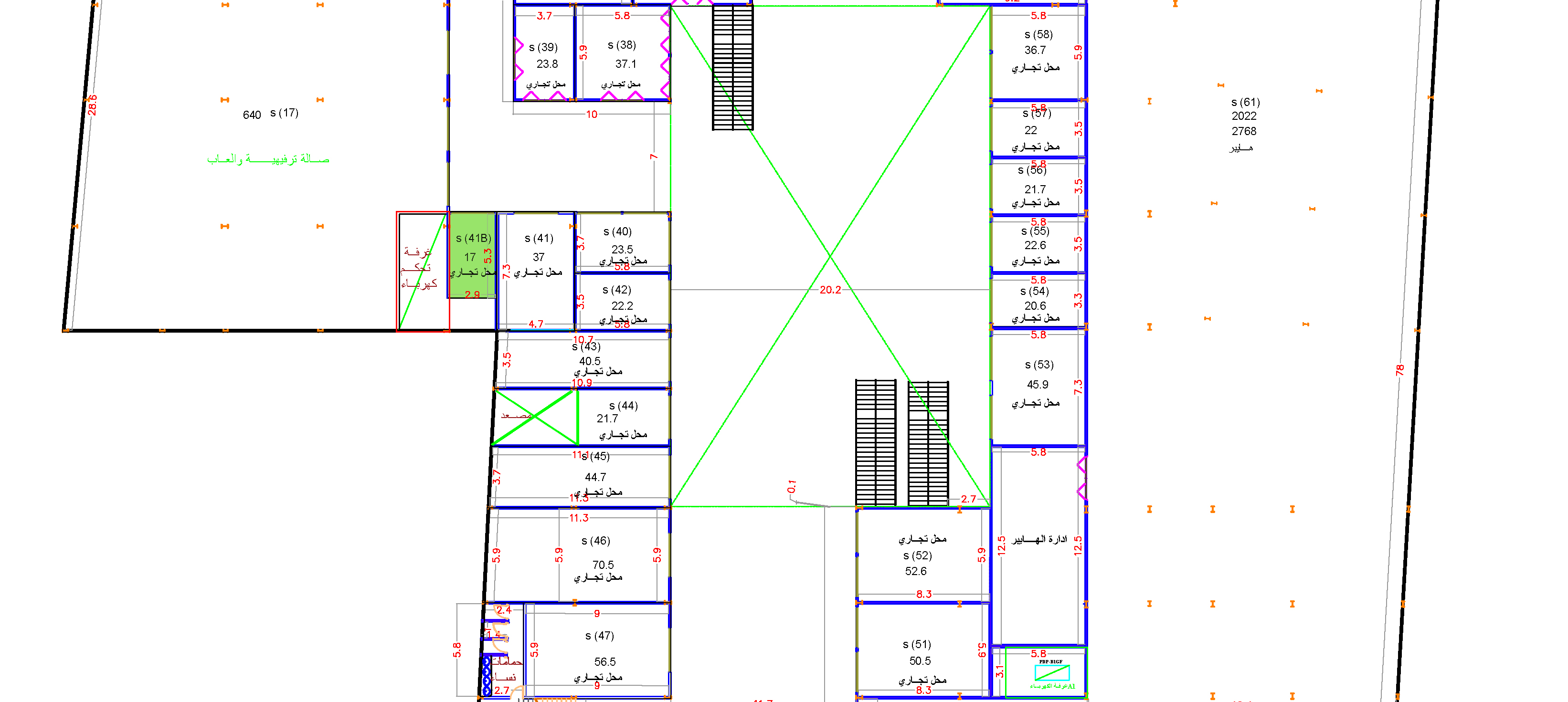 محل تجاري41B